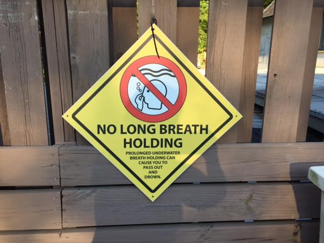 Even Leisure Pools Need Signage