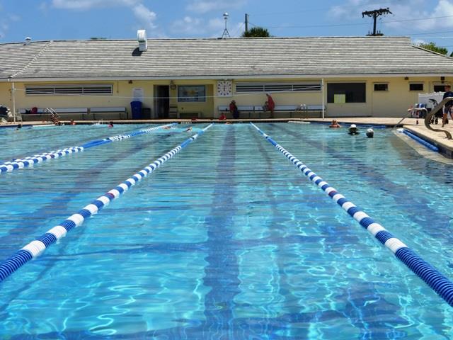 The North Palm Beach Pool, the site of Benjamin's swim practices. Photo Courtesy of NBP Pool.