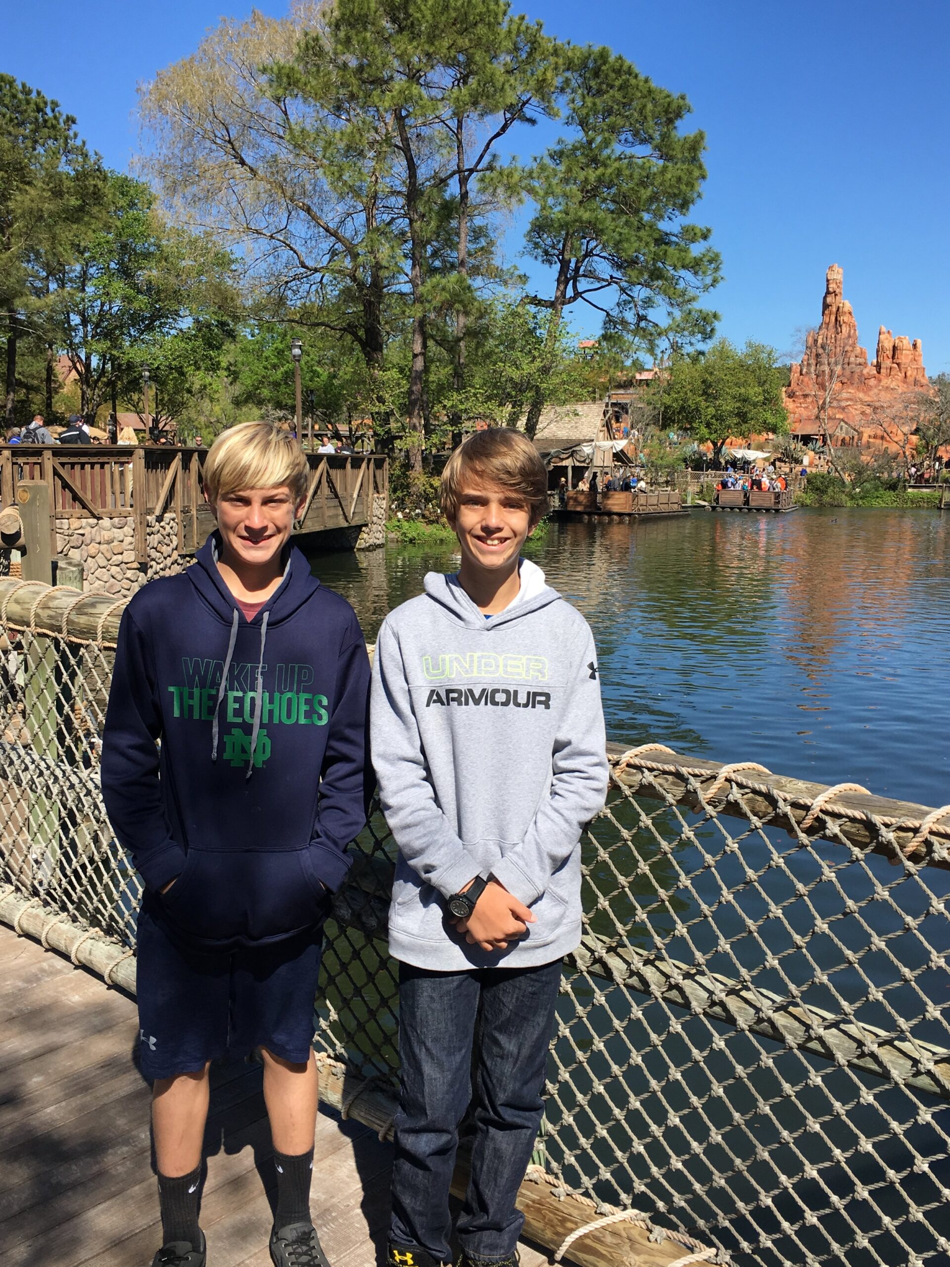 Clayton (Left) and Reagan (Right)